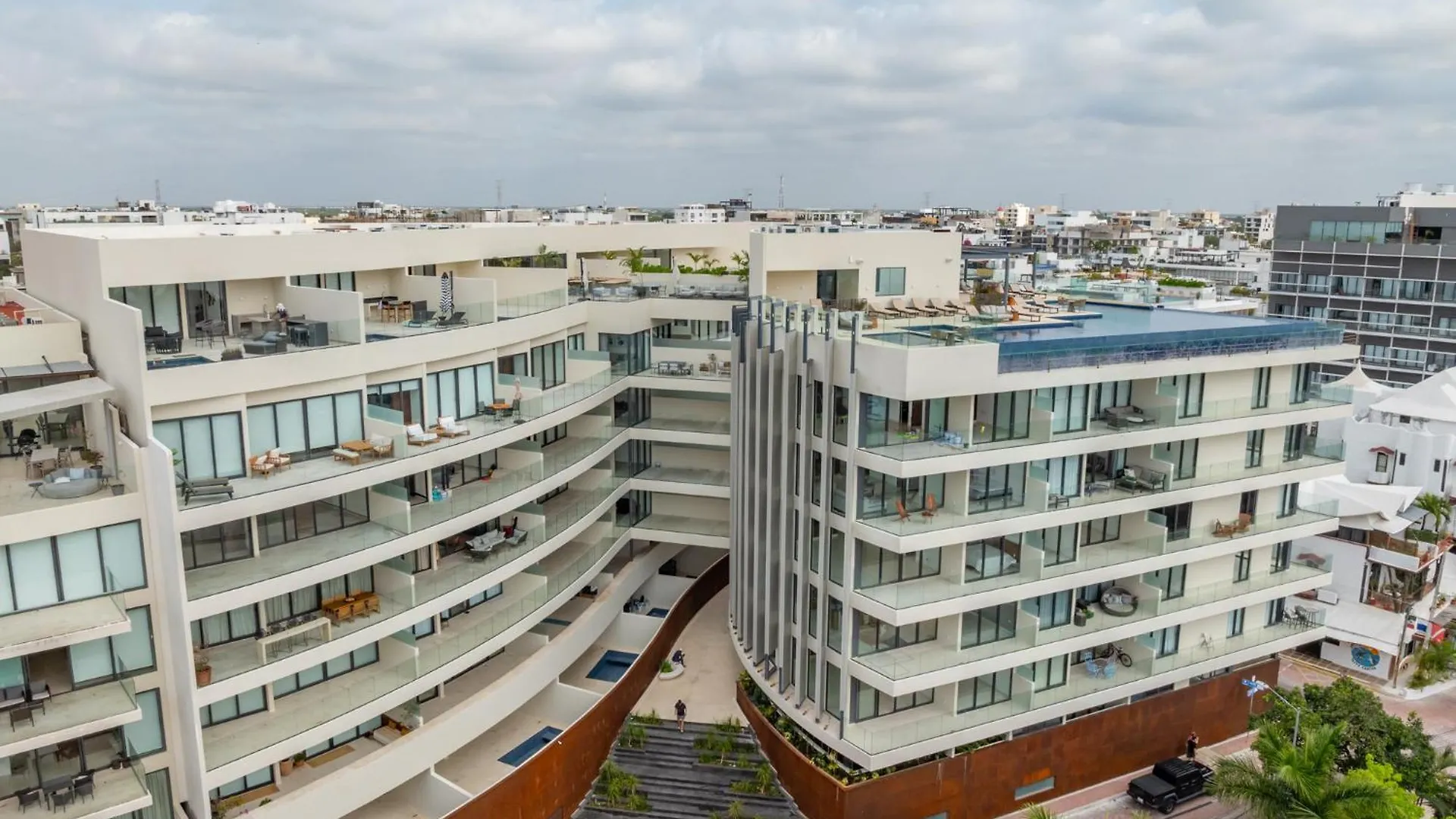 아파트 Marila Lux Condo1Br 신데 델 카르멘
